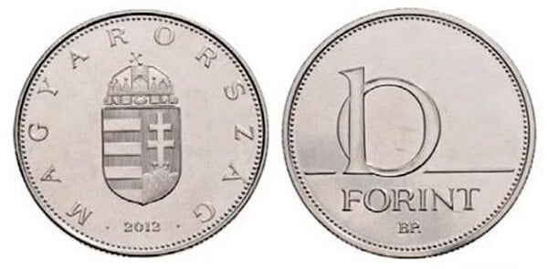 10 forint (Coat of Arms)