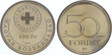 50 forint (125th Anniversary of the Hungarian Red Cross)