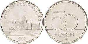 50 forint (50th Anniversary of the Hungarian Revolution)