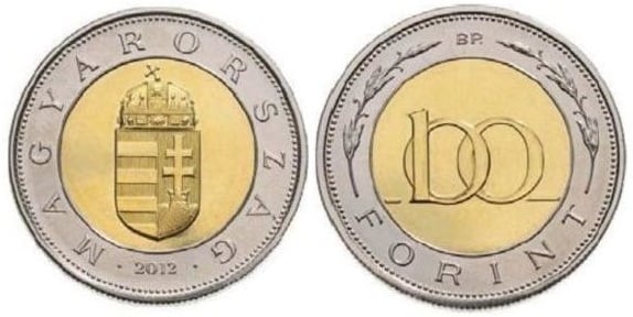 100 forint (Coat of Arms)