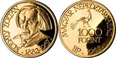 1,000 forint (85th Anniversary of the Birth of Zoltán Kodály)