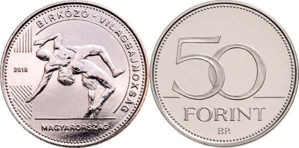 50 forint (World Wrestling Championship - Budapest 2018)