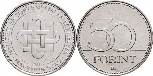 50 forint (Historic sites of National Memory)