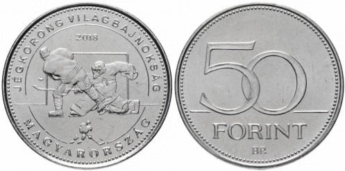 50 forint (Ice Hockey World Championship - Budapest 2018)