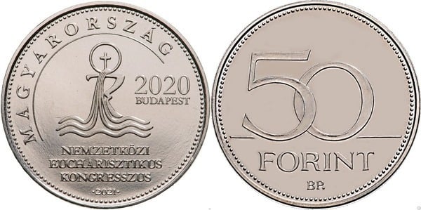 50 forint (52nd International Eucharistic Congress)