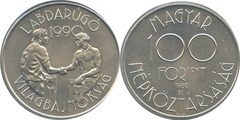100 forint (14 Copa Mundial de Fútbol - Italia 1990)