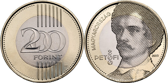 200 forint (Bicentenario del Nacimiento de Sándor Petőfi)