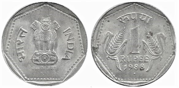 1 rupee