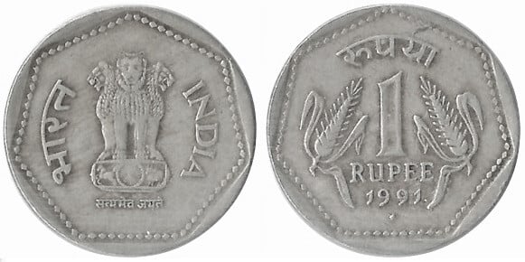 1 rupee