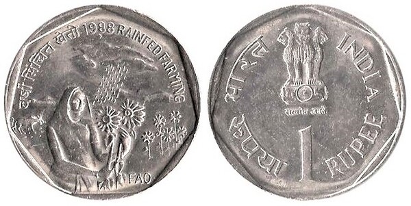 1 rupee (FAO-Dryland Agriculture)