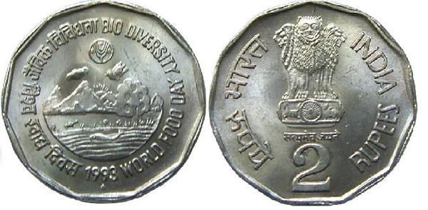 2 rupees (FAO-World Food Day-Biodiversity)