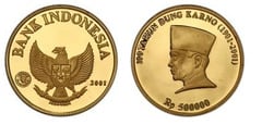 500000 rupiah (Sukarno Centennial)