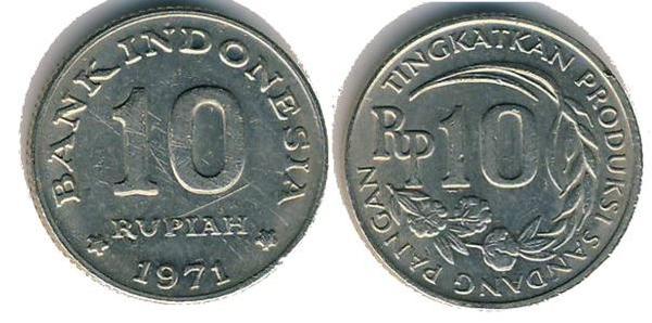 10 rupiah