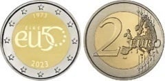 2 euro (50 Aniversario de la Adhesión a la Unión Europea)