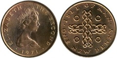 1 new penny