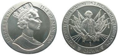 1 crown (200th Anniversary of President George Washington)