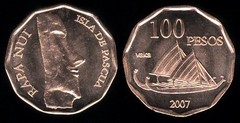 100 pesos (Canoa Vaka)