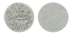 25 ore (J. F. Kjølbro-Emergency Coin)