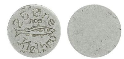 25 ore (J. F. Kjølbro-Emergency Coin)