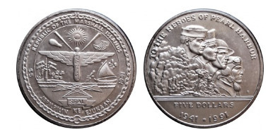 5 dollars (To the heroes of Pearl Harbor)