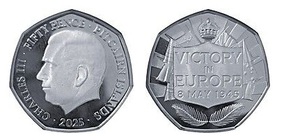 50 pence (Victory in Europe Day)