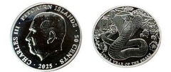 50 cents (Lunar Year of the Snake)
