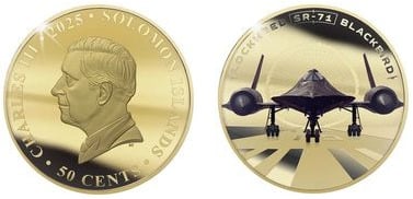 50 cents (Lockheed SR-71 Blackbird)