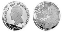1/2 dollar (Darth Vader)