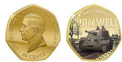 50 cents (World War II Tanks -Cromwell)