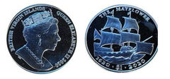 1 dollar (400th anniversary of the Mayflowers voyage)