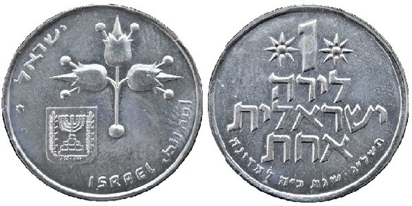 1 lirah (25th Anniversary of Independence)