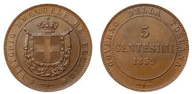 5 centesimi