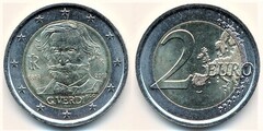 2 euro (200 Aniversario del Nacimiento de Giuseppe Verdi)