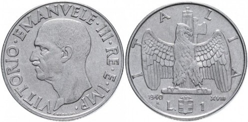 1 lire (Vittorio Emanuele III)