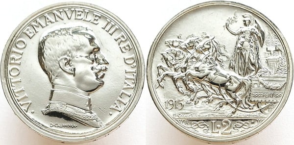 2 lire (Vittorio Emanuele III)