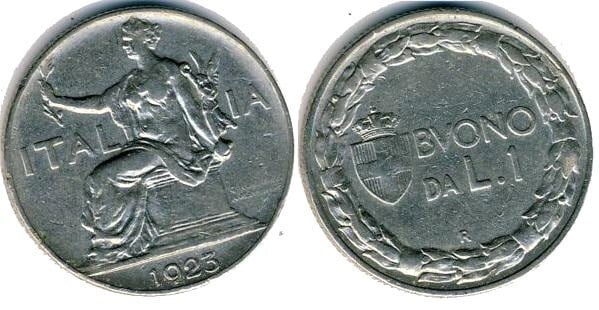 1 lire (Vittorio Emanuele III)