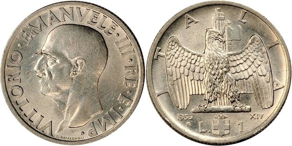 1 lire (Vittorio Emanuele III)