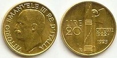 20 lire (Vittorio Emanuele III)