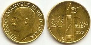 20 lire (Vittorio Emanuele III)