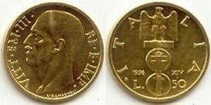 50 lire (Vittorio Emanuele III)