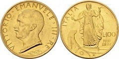 100 lire (Vittorio Emanuele III)