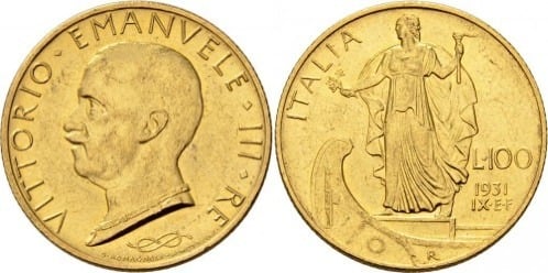 100 lire (Vittorio Emanuele III)