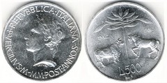 500 lire (2.000 Años de la Muerte de Virgilio)