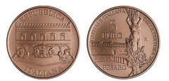 5 euro (Capitales italianas de la cultura - Pesaro)