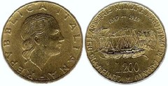 200 lire (Centenario del Arsenal Militar Marítimo de Taranto)