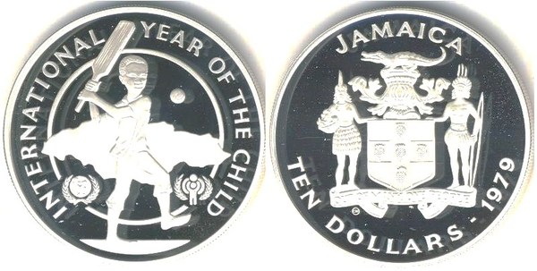 10 dollars (International Year of the Child)