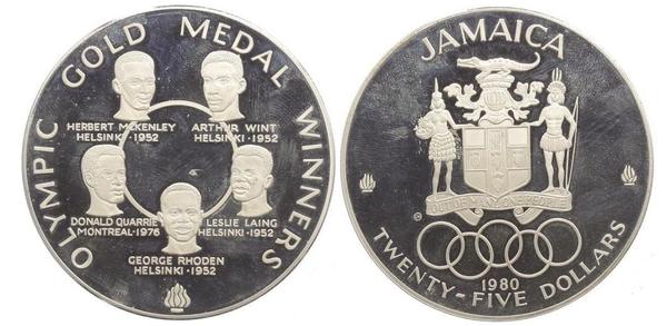 25 dollars (1980 Olympics)