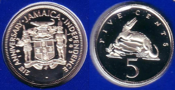 5 cents (21st Anniversary of Independence)