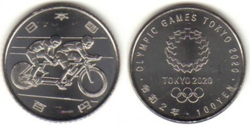 100 yenes (XVI Paralympic Games - 4 broadcast - Cycling)