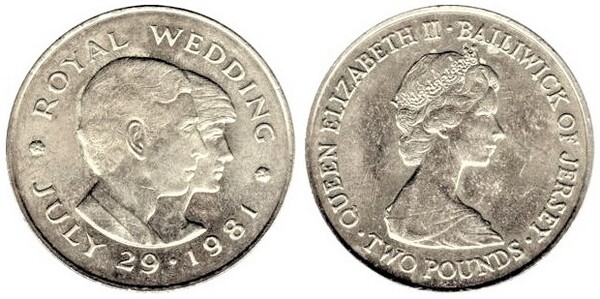 2 pounds (Prince Charles and Diana's wedding)